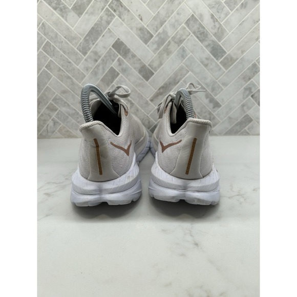 Hoka One One Mach 5 Running Sneakers Shoes White Copper Womens Size 8 B 8B - Picture 5 of 8